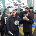 Protestations à Dobropolye 