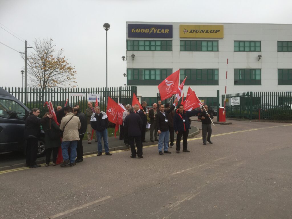 Goodyear global union network meeting in Wolwerhampton, UK