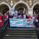 Action at Carnival AGM, Photo USW