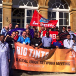 Заседание профсоюзной сети IndustriALL работников Rio Tinto, Лондон, 2015 г.