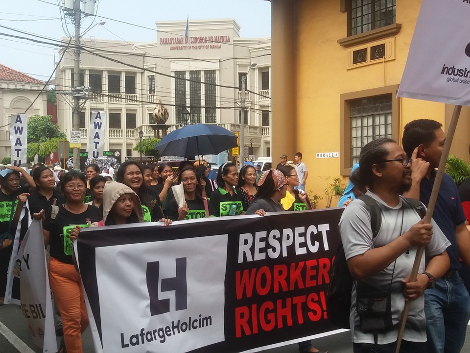 Акция протеста на Филиппинах, Глобальный день протестных действий, 7 октября 2015 года.