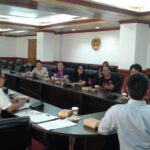 IndustriALL unions in dialogue with labour officials on 7 October.