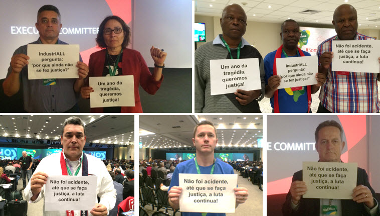 Члены глобальной профсоюзной сети работников BHP Billiton требуют справедливости