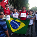 Demonstration in support for President Dilma Rousseff’s government and former president Lula da Silva