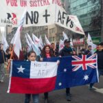 Familias enteras marcharon para decir No mas AFPs