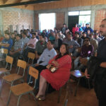 The network joined a workers’ assembly of the Santa Fé union and delivered a strong message of international solidarity and unity to over 100 workers