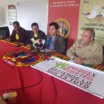 El sindicato informa sobre la huelga durante la conferencia de prensa 