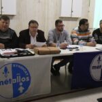 La Sección local (Metallos) del United Steelworkers en huelga.