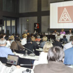 La réunion du Comité des Femmes a eu lieu au siège d’IG Metall, à Frankfurt, en Allemagne