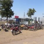 Entrée de la mine de diamants Projet Bunder de Rio Tinto à Chattarpur.