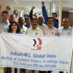 Cement workshop of unions at LafargeHolcim in India, Delhi, February 03-05, 2016