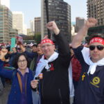 Генсек IndustriALL Вальтер Санчес во время миссии солидарности в Южной Корее