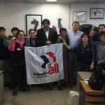 Визит солидарности в KCTF