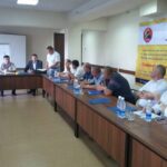 Atelier sur l’organisation au plan syndical tenu par IndustriALL Global Union les 6 et 7 septembre à l’hôtel Dostuk à Bishkek, au Kirghizstan.