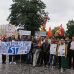 В Париже во время передачи письма акционерам, 23 мая