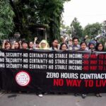 Indonesia fast food workers show solidarity with colleagues in New Zealand