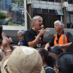 Лидеры кампании Джейн Келси, Барри Коутс и Роберт Рид.