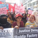 Marche de manifestants à Karachi le 14 avril 2016. Photo : NTUF