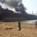 Взрыв на нефтяном танкере MT Aces в 2016 году унес жизни 29 человек