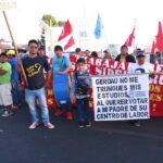 Familias enteras marcharon contra los despidos en Gerdau