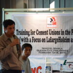 IndustriALL Training Workshop for Cement Unions at Philippines, Manila, 13-14 February 2016