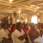 Ansell workers in the Free Trade Zone attend a meeting with IndustriALL in February 2014