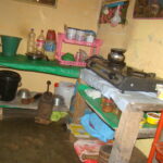 A dormitory kitchen in a Free Trade Zone in Sri Lanka.