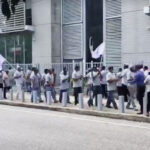 Cientos de trabajadores protestan contra la venta de ArcelorMittal