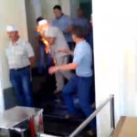 Виктор Трифонов пытается совершить акт самосожжения