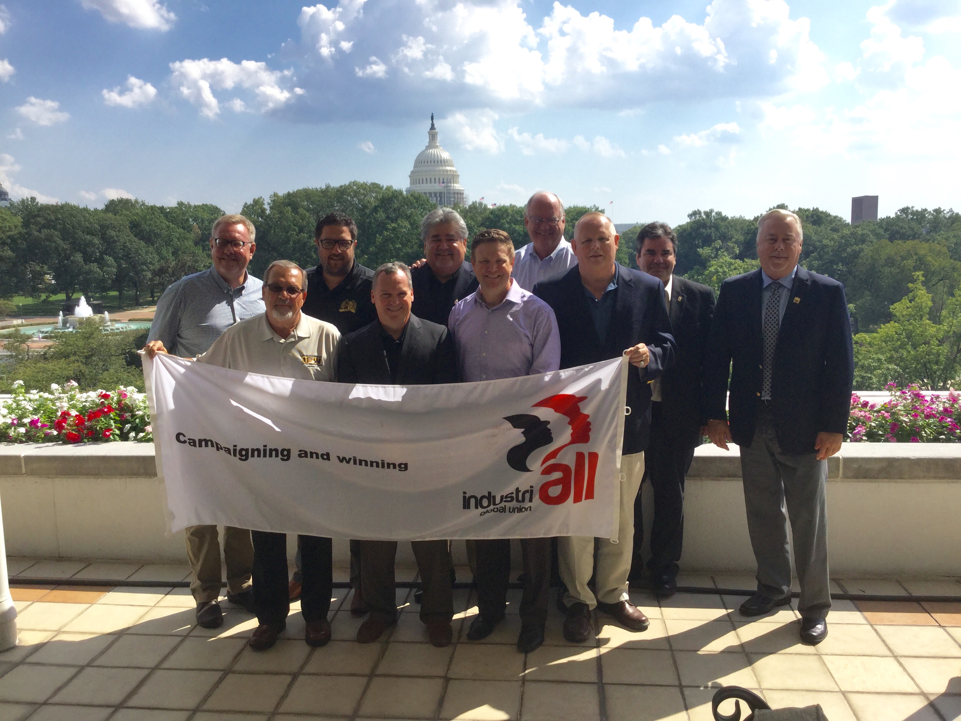Unions from the United States and Canada representing workers in the rapidly changing cement sector met in Washington D.C.