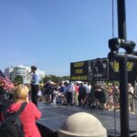 The participants also made a solidarity visit to the rally of coal miners in Washington D.C, who are fighting to safeguard their health insurance after retirement.