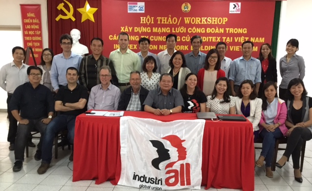 Les participants à la réunion du Réseau Inditex au Vietnam 