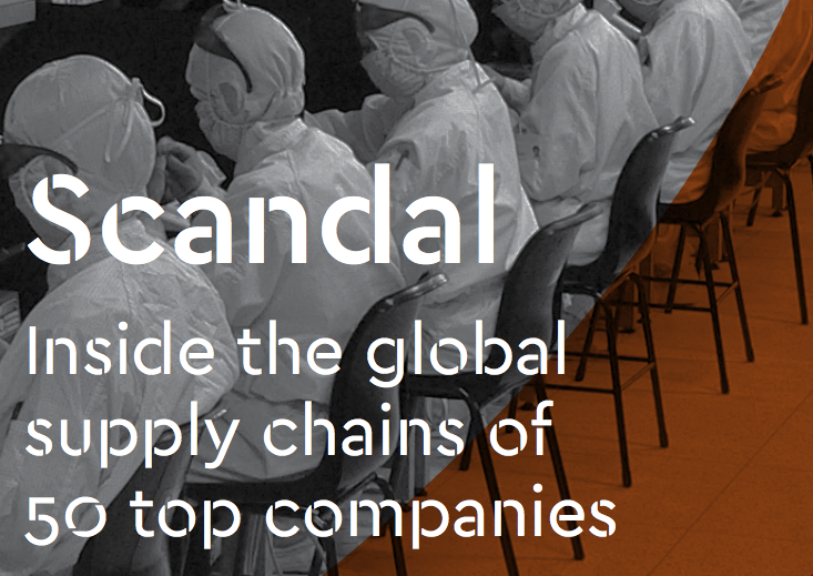 El informe de la CSI denuncia el uso de una fuerza de trabajo oculta de 116 millones de trabajadores/as en las cadenas de suministro de 50 importantes empresas. 