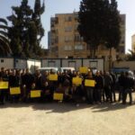 Забастовка членов SNATEGS в Алжире 21 марта 2017 года