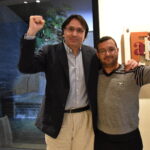 Заместитель генерального секретаря IndustriALL Кемаль Озкан (слева) с Рауфом Меллалом.