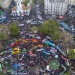 Imagen de archivo de una movilización en Argentina. Créditos: Fetia