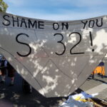 “Honte à vous S 32 !” Manifestation le 1er mai en soutien à Dave McLachlan