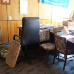 Les locaux du REPAM après la perquisition. Photo issue de praca-by.info