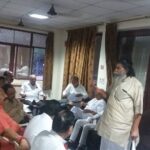 Central trade unions met in Delhi on 9 May 2017 where they decided on strike action. 