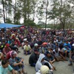 19 августа рабочие забаррикадировали входы на шахту