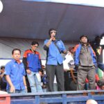 Grasberg workers protest in Timika, Papua