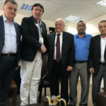 Reunión con el ministro de Trabajo palestino