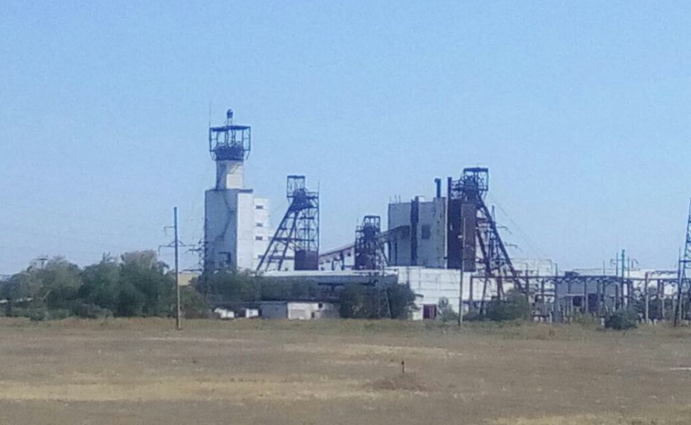 La mine Kazakhstanskaya dans la région de Karaganda au Kazakhstan