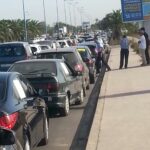 Автомобильная профсоюзная акция протеста, фото из архива