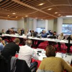 Participantes en la reunión de GE 