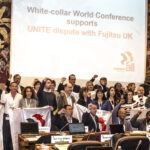 Les délégués à la conférence expriment leur solidarité avec les travailleurs de Fujitsu au Royaume-Uni 