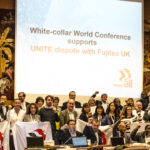 Les délégués à la conférence expriment leur solidarité avec les travailleurs de Fujitsu au Royaume-Uni 