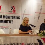 Jenny Holdcroft IndustriALL and Pascal Brun H&M