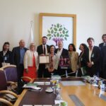 Миссия международных профсоюзных объединений встречается в Анкаре с парламентской группой HDP, Турция.