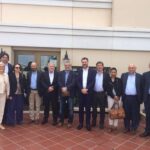 The mission meets with Turkish journalists.